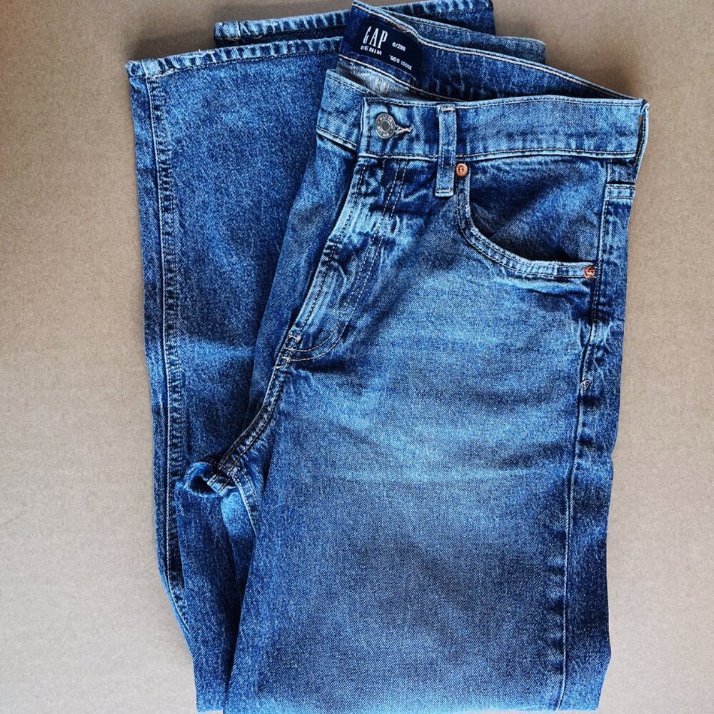 ✨ GAP Denim ’90s Loose Jeans – Like New ✨ - Picture 3 of 4